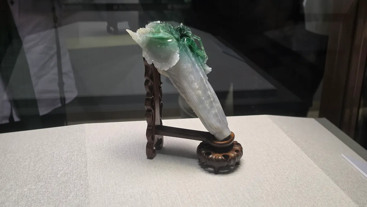 배추 모양 옥 취옥백채